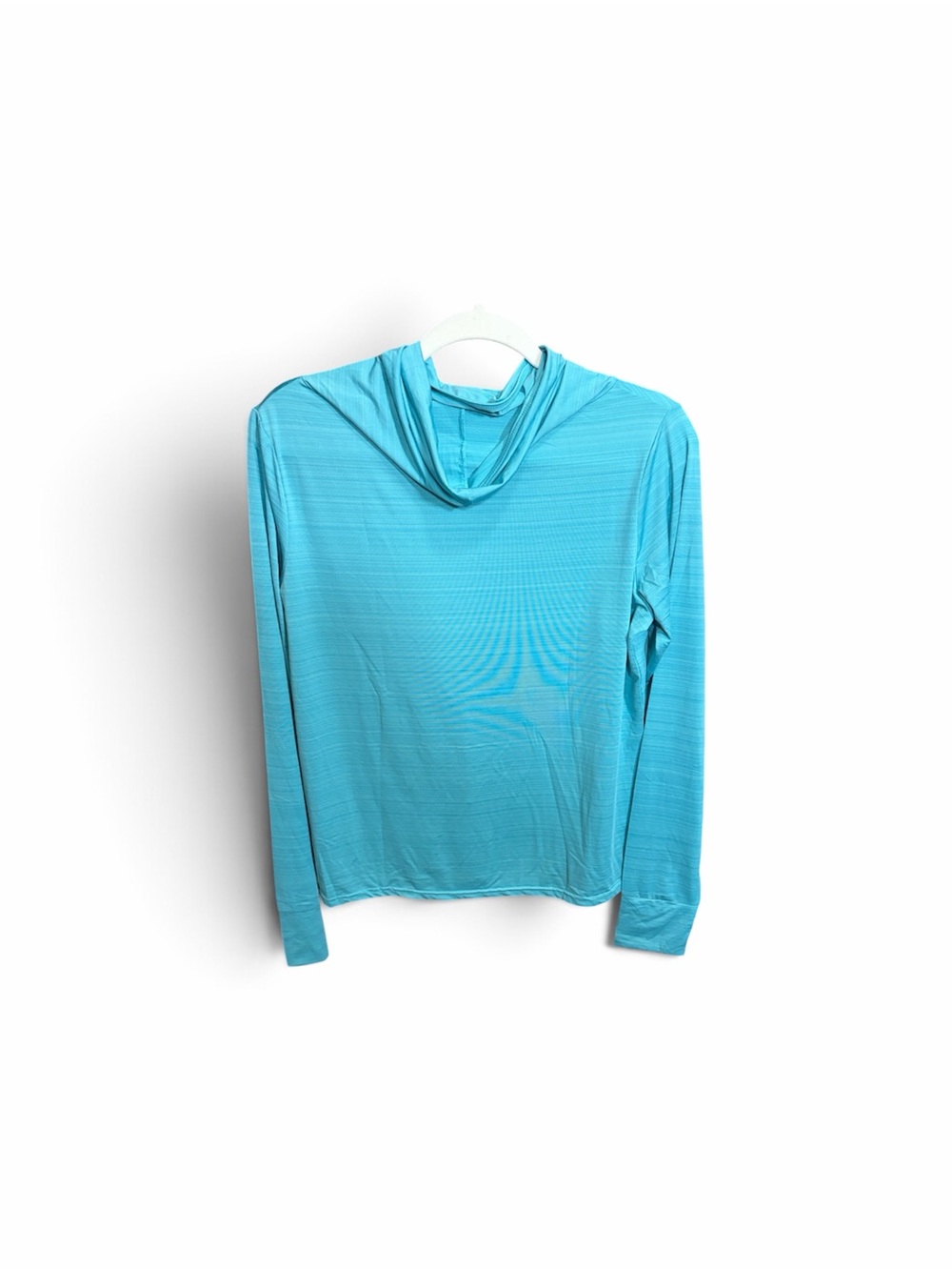 Body Glove Long Sleeve Turquoise Hooded Tee